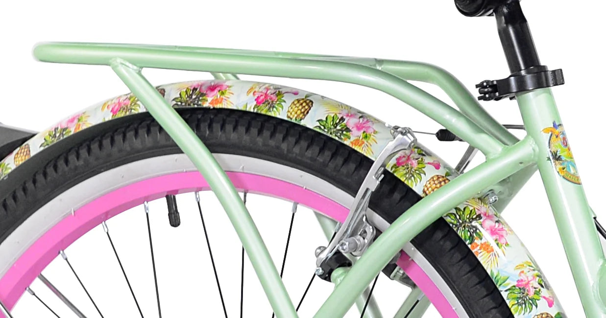 Margaritaville 26" Pineapple Women's Cruiser Bike, Green