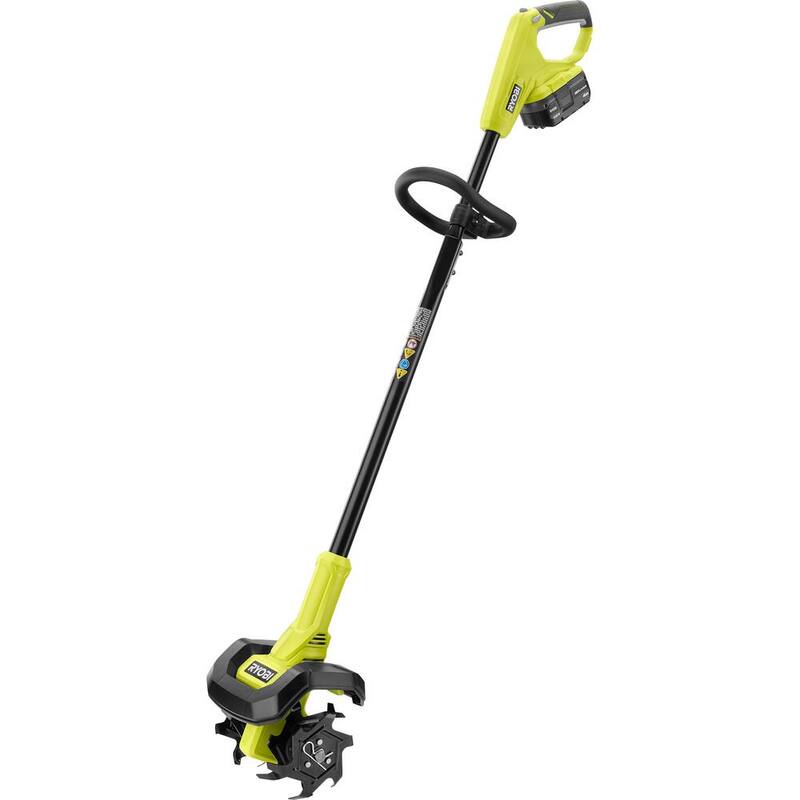 ONE+ 18V 8 in. Cordless Cultivator with 4.0 Ah Battery and Charger