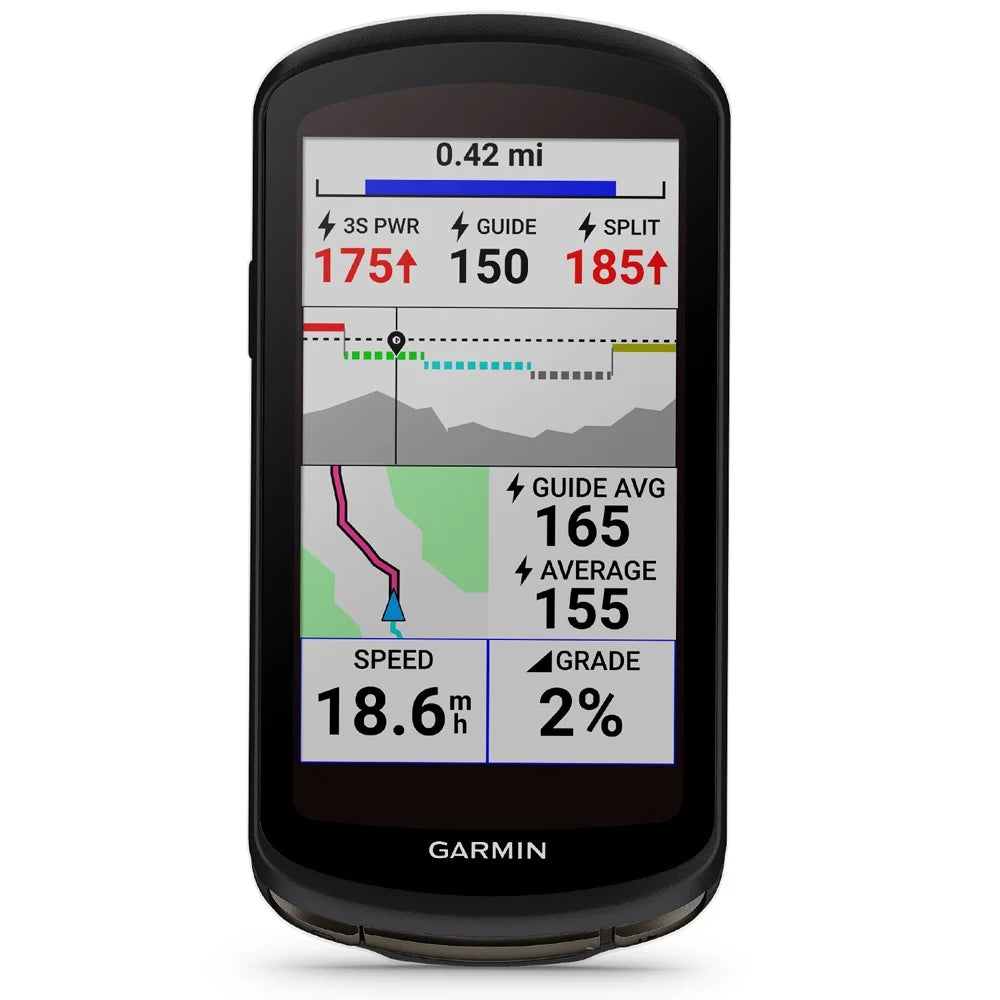 Garmin 010-02503-20 Edge 1040 Solar GPS Cycling Bike Computer Bundle with Premium 2 YR CPS Enhanced Protection Pack