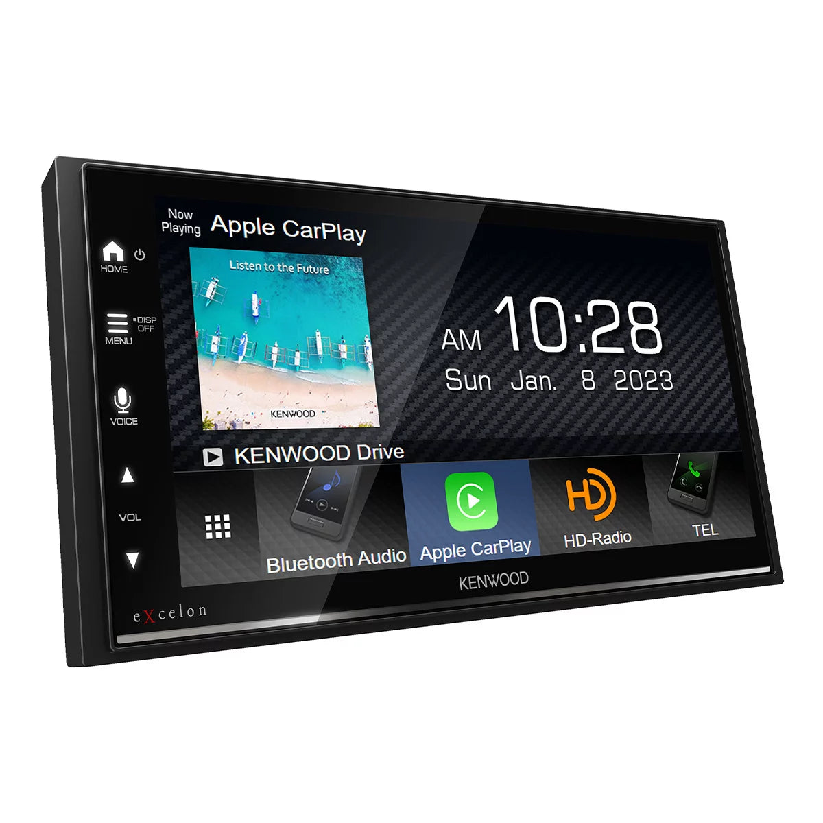 Restored Premium Kenwood DMX709S eXcelon 6.8" Digital Multimedia Bluetooth Touchscreen Radio (Refurbished)