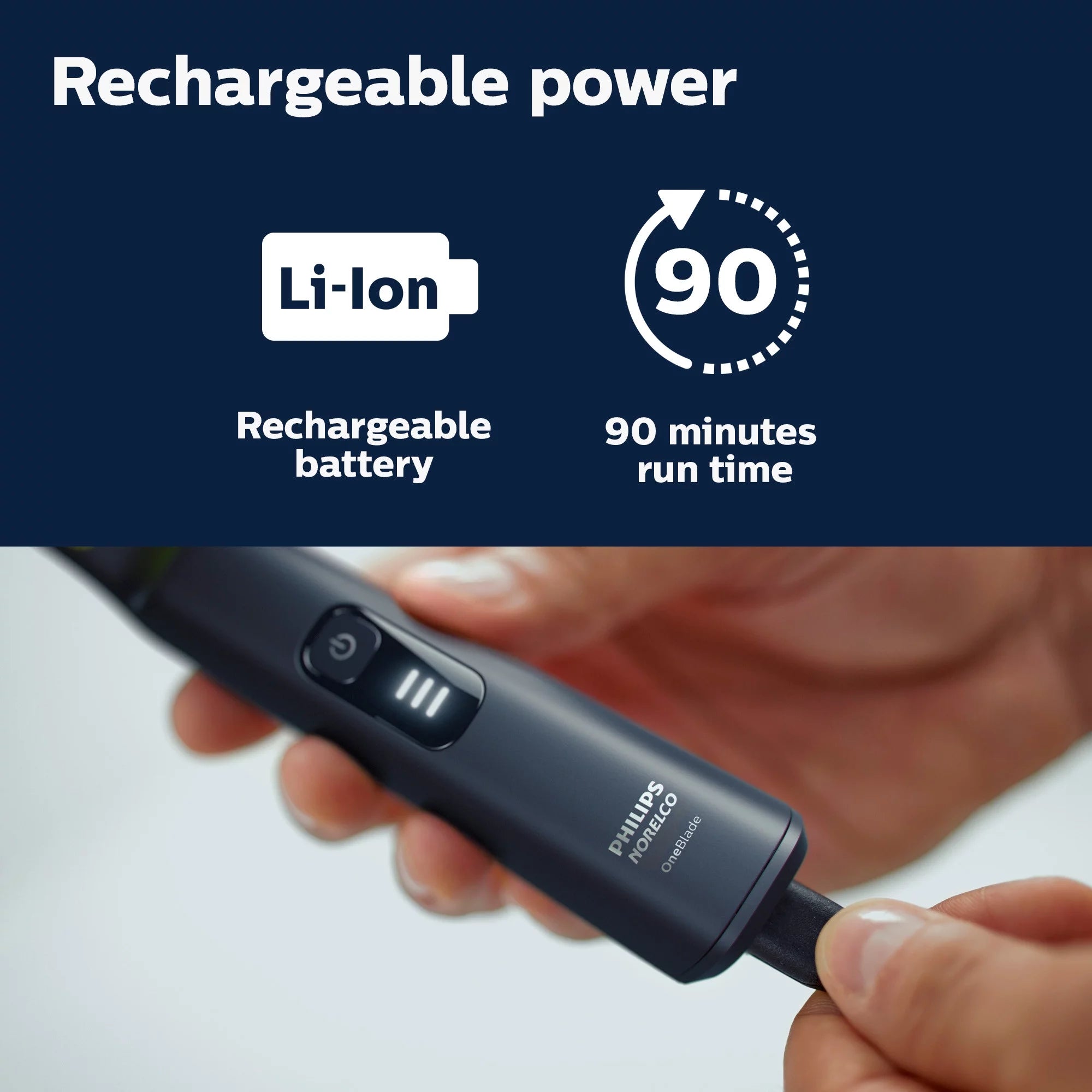 Philips Norelco Oneblade 360 Pro Hybrid Electric Trimmer QP6531/70