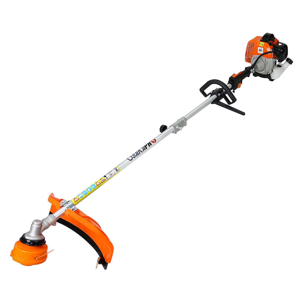 Legahome 4 in 1 String Trimmer, Gas Powered Weed Eater Multi-Functional Trimming Tool for Lawn Care, 33CC 2-Cycle Grass Trimmer with Gas Pole Saw, Hedge Trimmer, Grass Trimmer, Brush Cutter, Orange