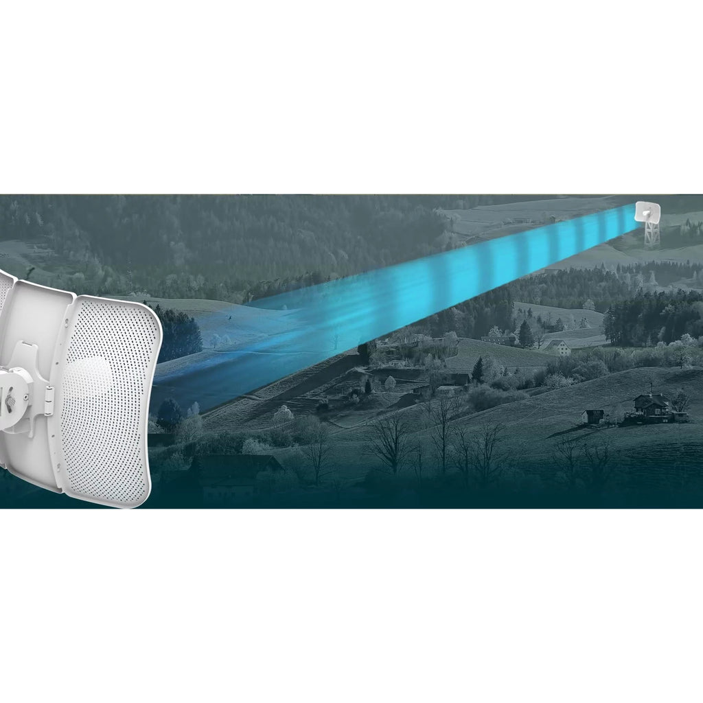 TP-Link 5GHz AC867 Long Range Outdoor CPE for PtP and PtMP Transmission | Point to Point Wireless Bridge | 23dBi | Passive PoE Powered w/Free PoE Injector | Pharos Control (CPE710)