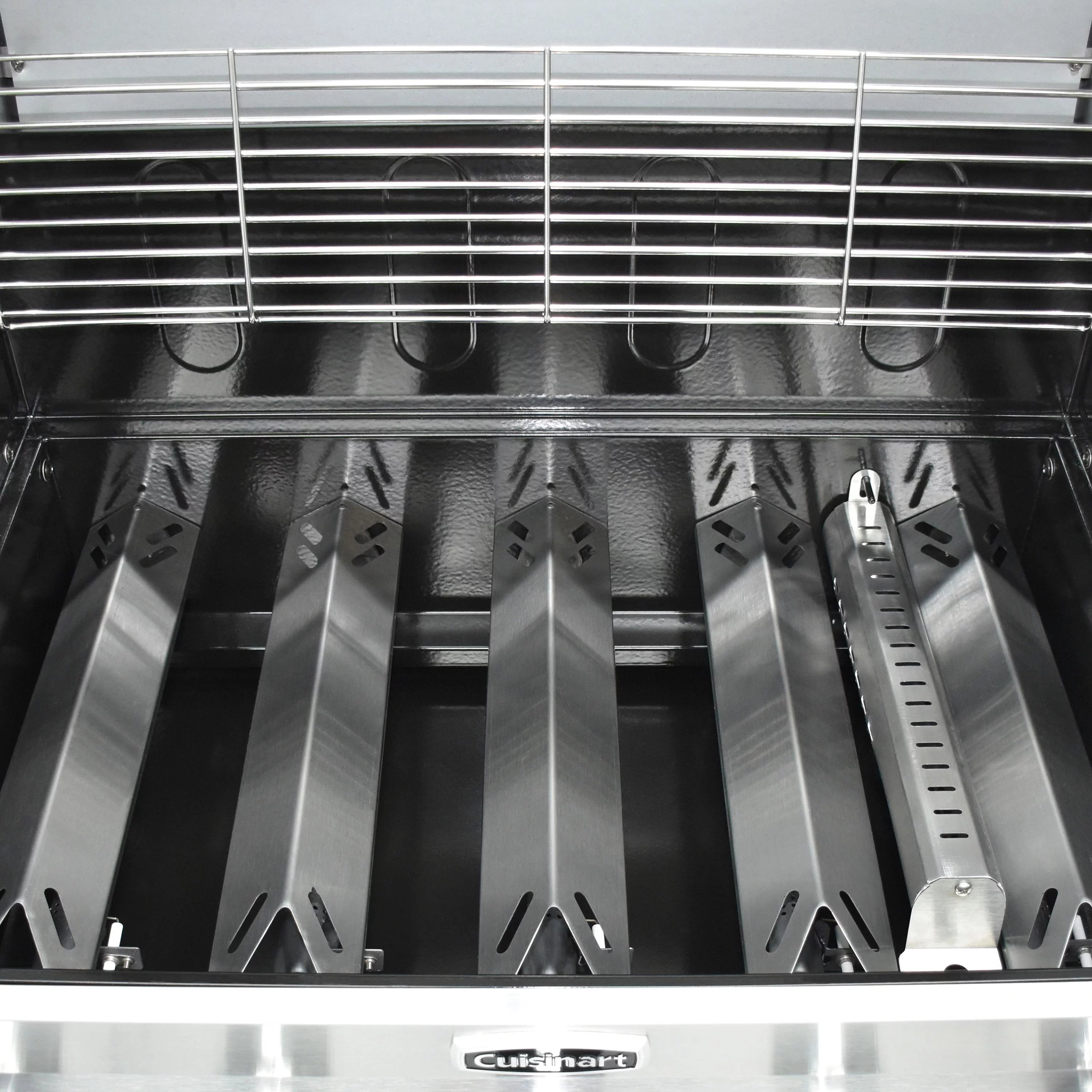 Cuisinart 3-In-1 Stainless Five-Burner Propane Gas Grill with Side Burner