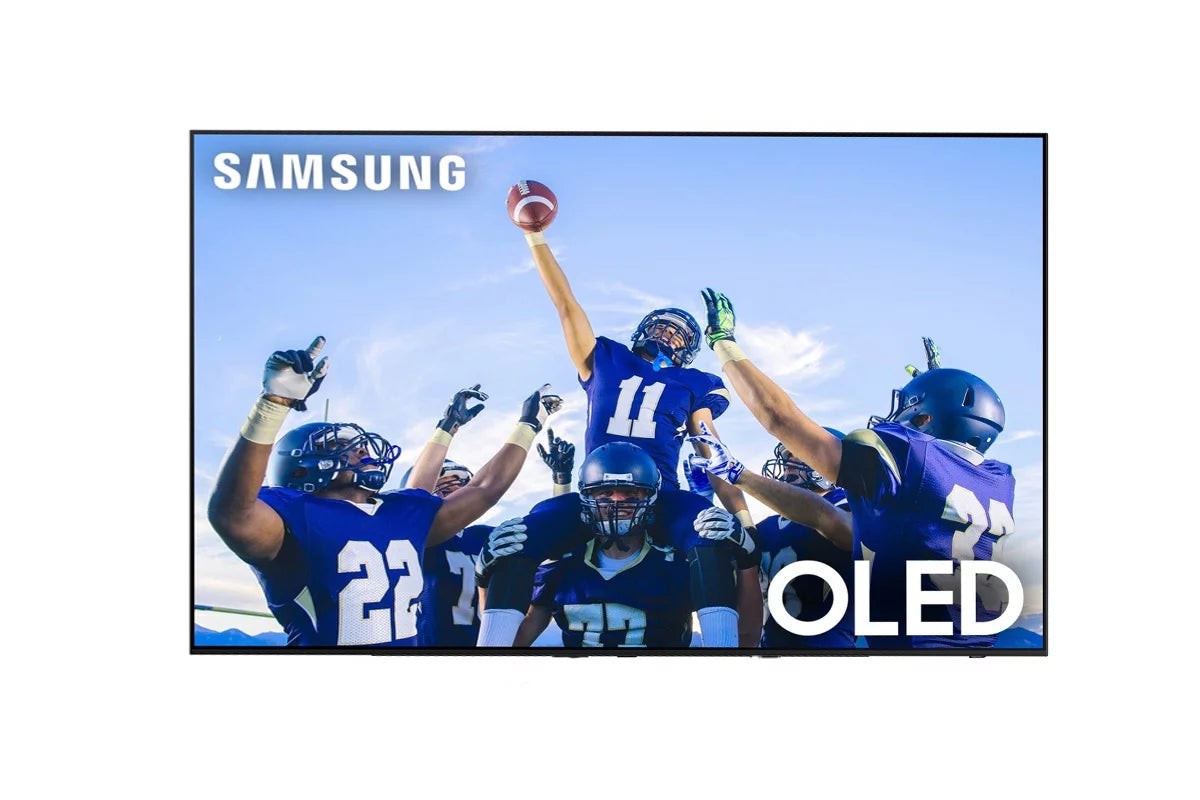 Samsung QN65S90CAFXZA 65" 4K OLED Smart TV with AI Upscaling with a Samsung HW-Q800C 5.1.2ch Soundbar and Subwoofer with Dolby Atmos (2023)