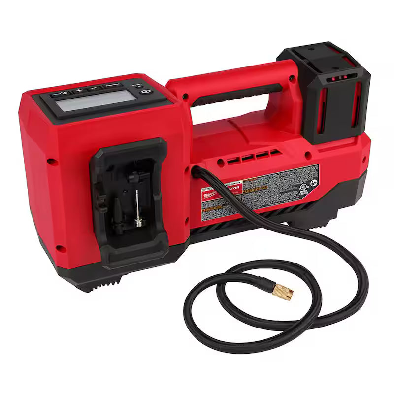 M18 18-Volt Lithium-Ion Cordless Inflator with Two 5.0ah and Charger