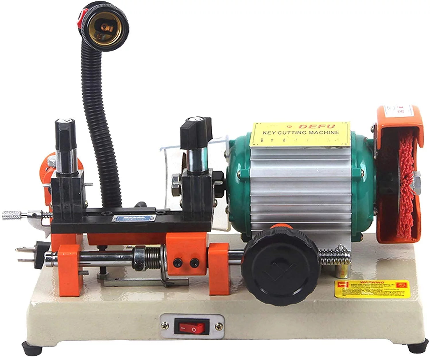 Docred Key Duplicating Machine 110V Horizontal Key Copy Machine Cutter Cutting Machine, 120W