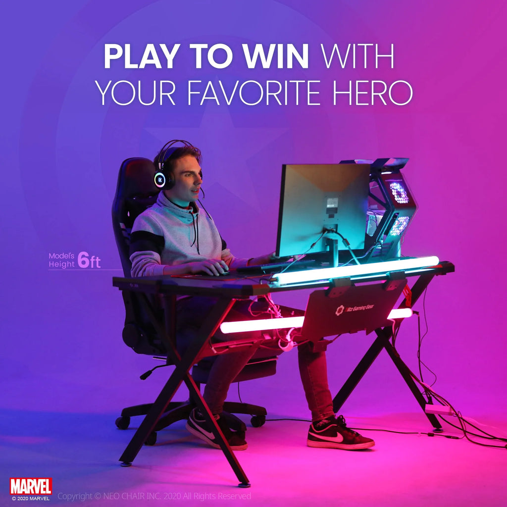 Neo Chair MARVEL Prime Series Ergonomic High-Back Gaming Chair, Captain America