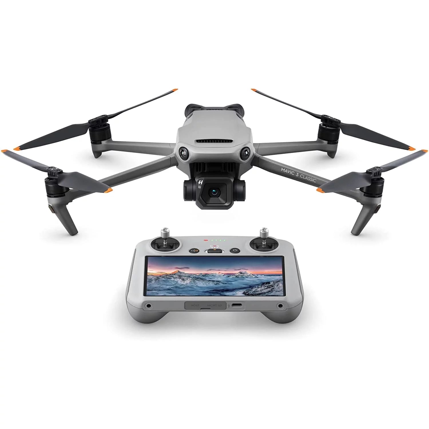 DJI Mavic 3 Classic Drone 4/3 CMOS Hasselblad Camera Quadcopter with RC Smart Remote Controller CP.MA.00000554.01 Go Package Extended Protection Bundle with Deco Gear Backpack + FPV VR Pilot Headset