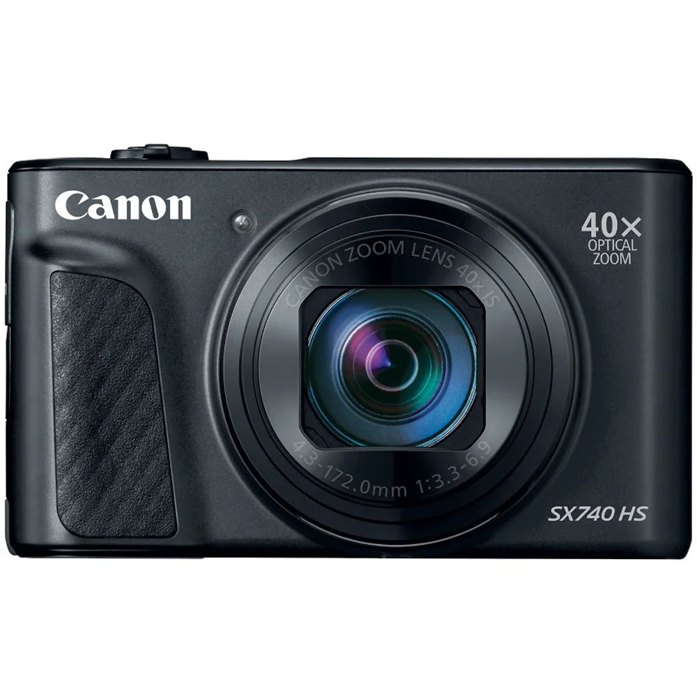 Open Box Canon PowerShot SX740 Point and Shoot Digital Camera with 3.0" LCD, Black (2955C001)