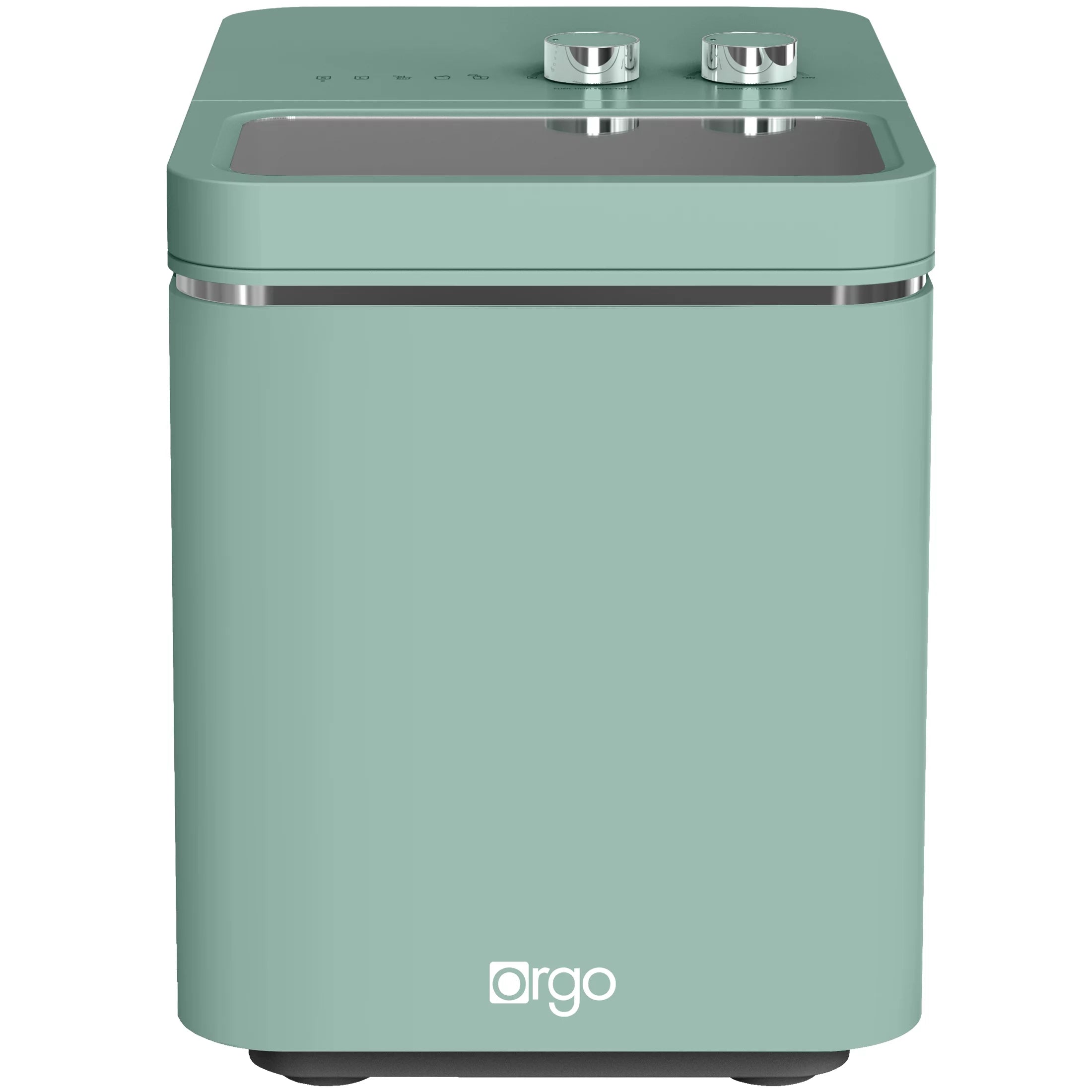 Orgo Product The Retro Countertop Ice Maker, Bullet Shaped Ice Type, Sage