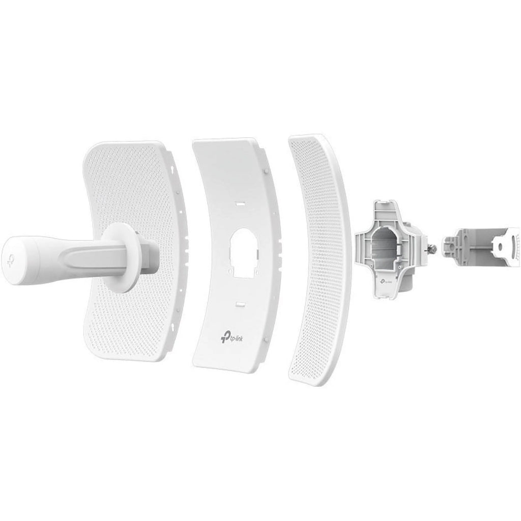 TP-Link 5GHz AC867 Long Range Outdoor CPE for PtP and PtMP Transmission | Point to Point Wireless Bridge | 23dBi | Passive PoE Powered w/Free PoE Injector | Pharos Control (CPE710)