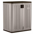 Resin Freestanding Garage Base Cabinet in Platinum (30 in. W x 36 in. H x 20 in. D)