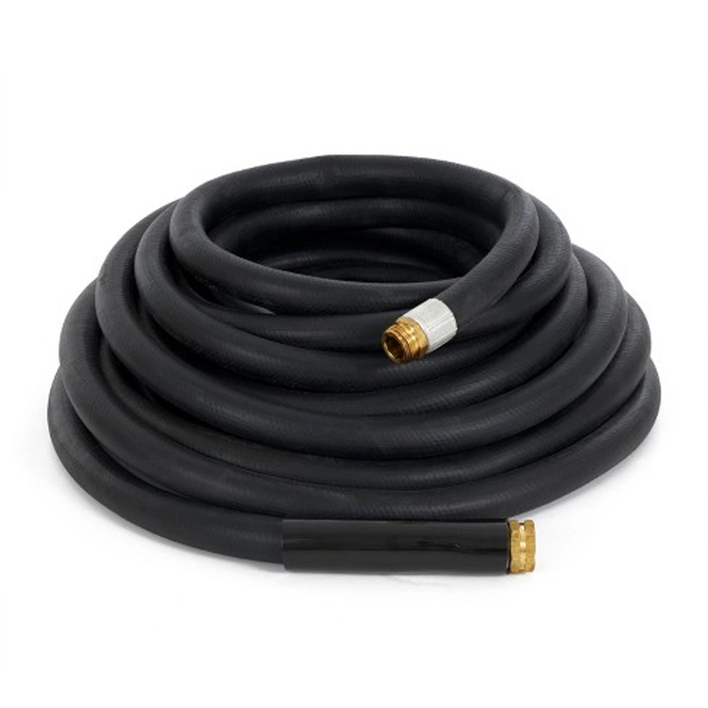 Apache 98108809 100 Foot Industrial Rubber Garden Water Hose with Brass Fittings