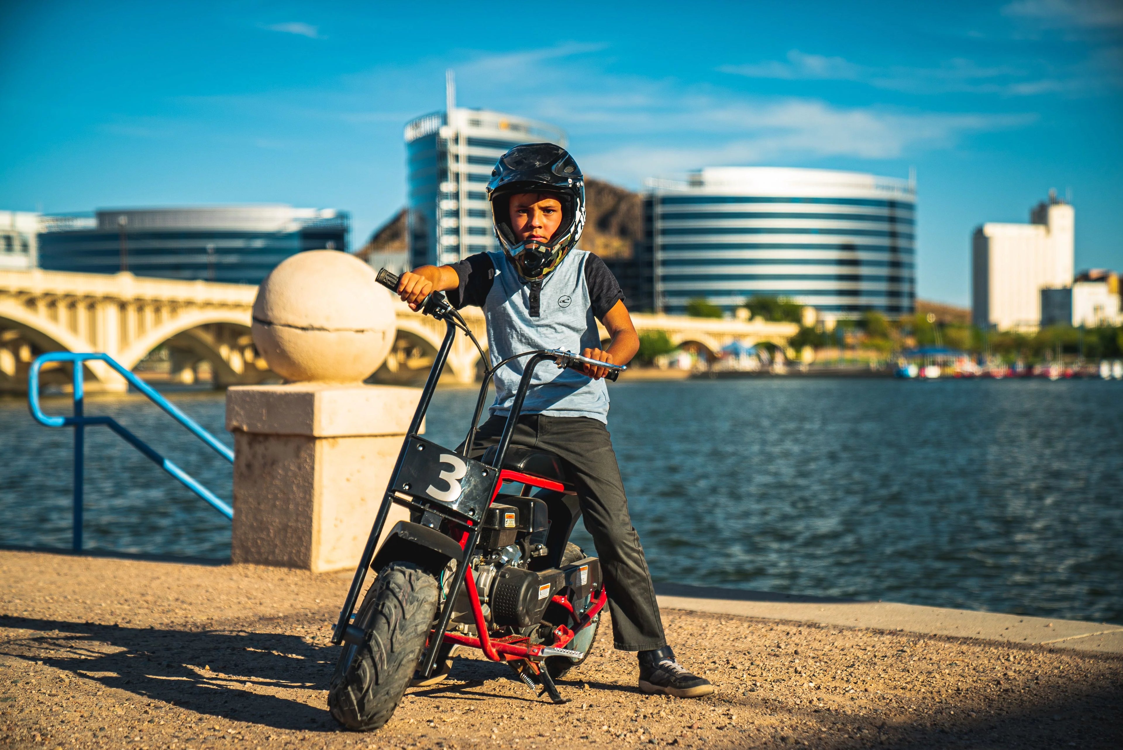 Coleman CC100X Gas Powered 98cc Red Power Ride-On Mini Bike