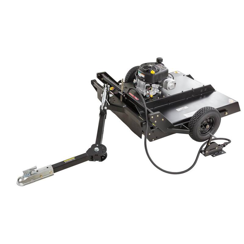 44 in. 11.5-HP Briggs and Stratton Pull-Behind Rough Cut Lawn Mower