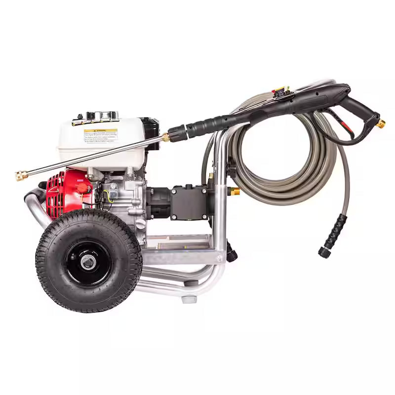 3600 PSI 2.5 GPM Cold Water Gas Pressure Washer with HONDA GX200 Engine