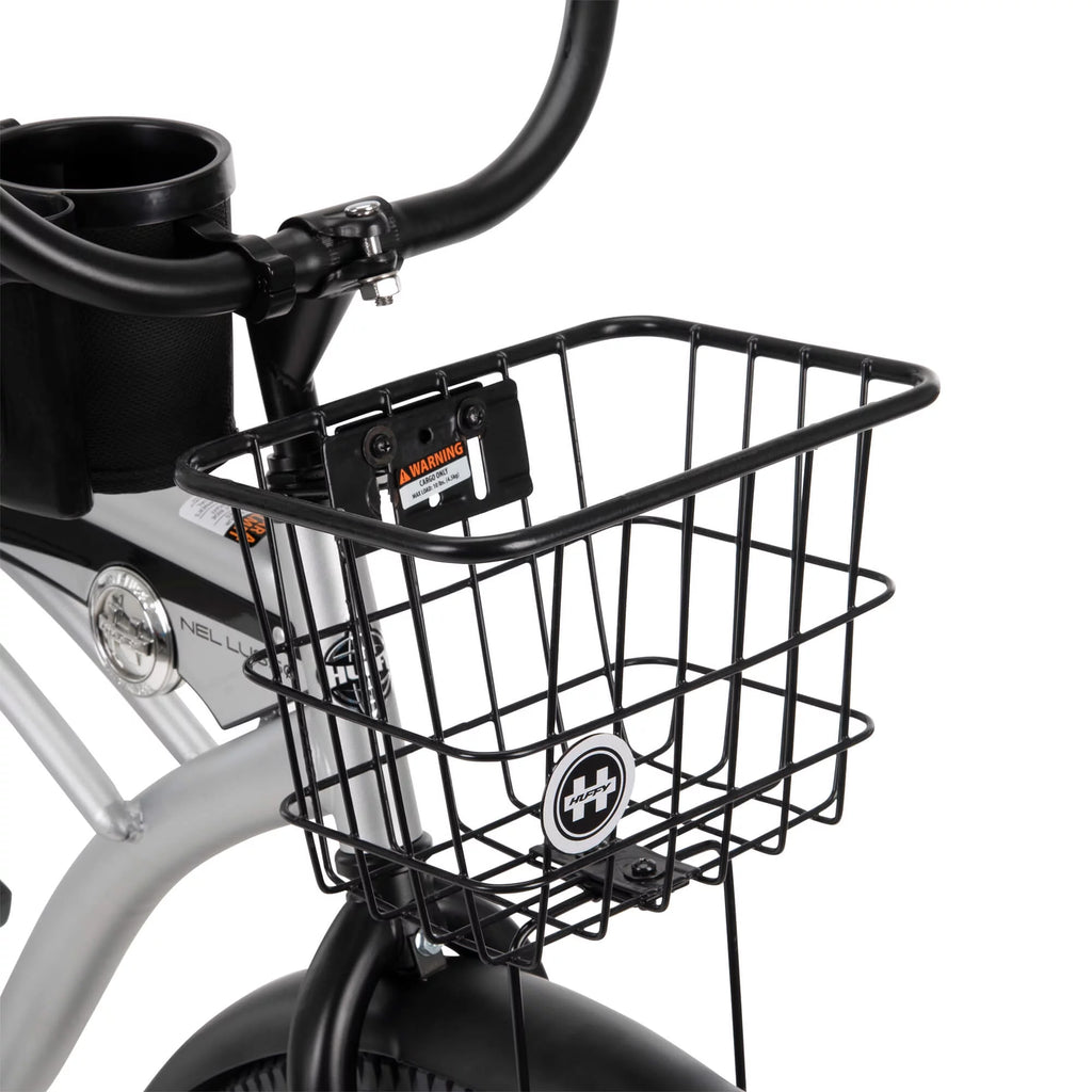 Huffy 26” Nel Lusso Men's Cruiser Bike, Matte Black