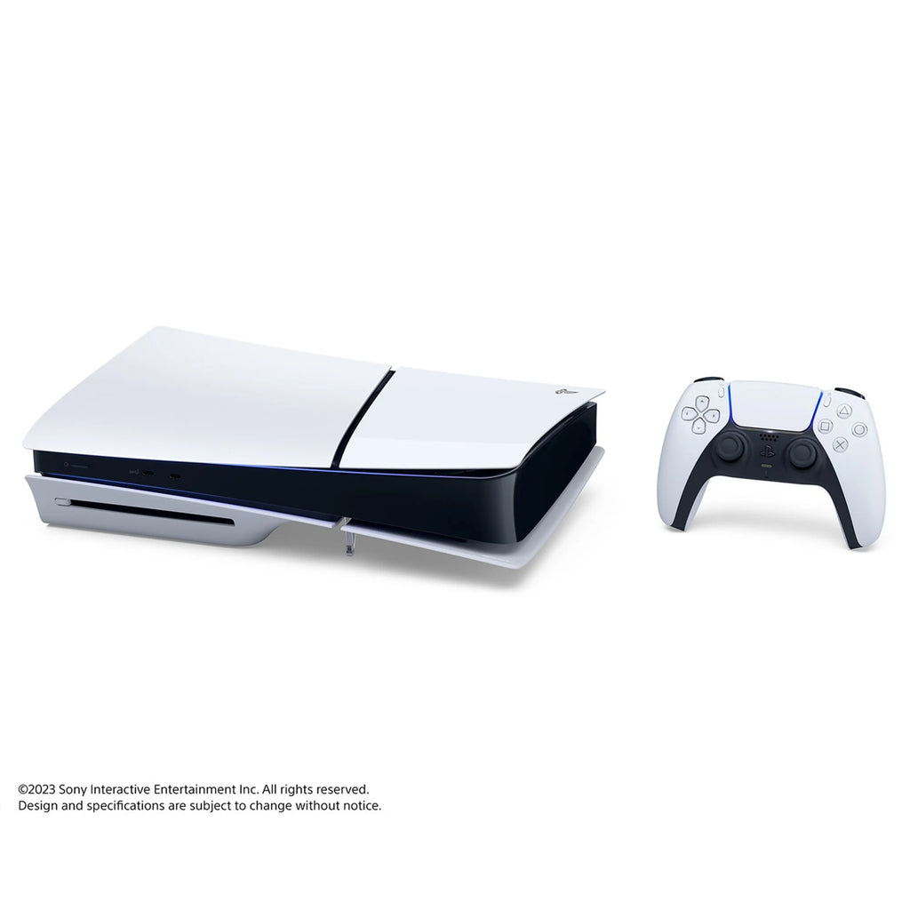 2023 New PlayStation 5 Slim Disc Edition Marvel Spider-Man 2 Bundle and Mytrix Controller Case - White, Slim PS5 1TB PCIe SSD Gaming Console