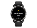Garmin D2 Air X10 - 43.6 mm - smart watch with band - silicone - black - wrist size: 4.92 in - 7.48 in - display 1.3 - Bluetooth, Wi-Fi, ANT+ - 1.8 oz
