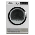 4.0 cu. ft. ventless, Condensing Front Load Stackable Electric Dryer, 24 in. in White