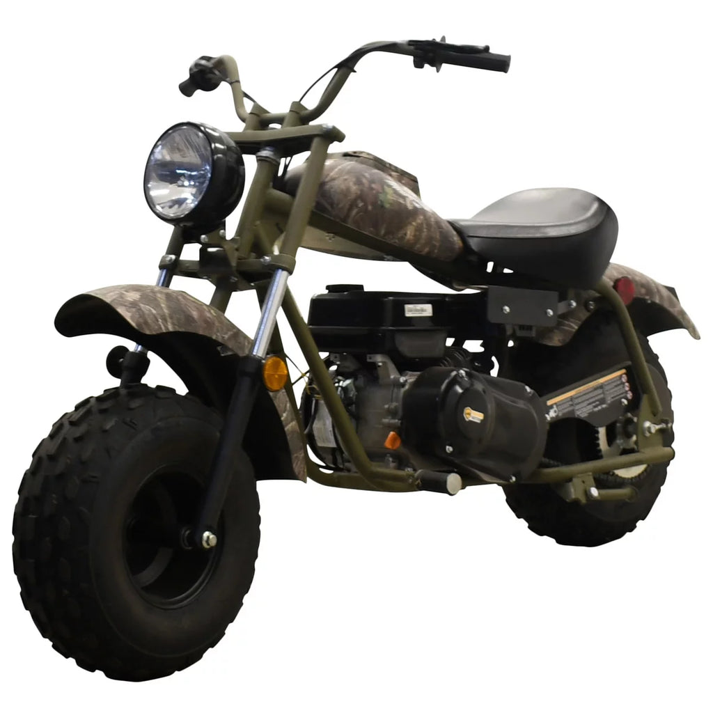 Massimo Mini Bike 200 4 Stroke 6.5HP Gas Powered (Motorcycle) (Camo)