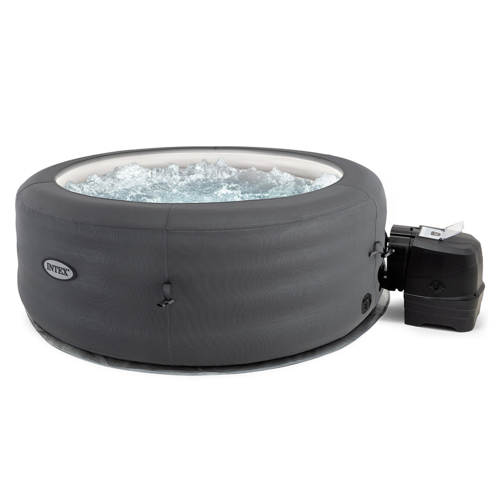 Intex 28481E Simple Spa 77in x 26in Inflatable Hot Tub with Filter Pump & Cover