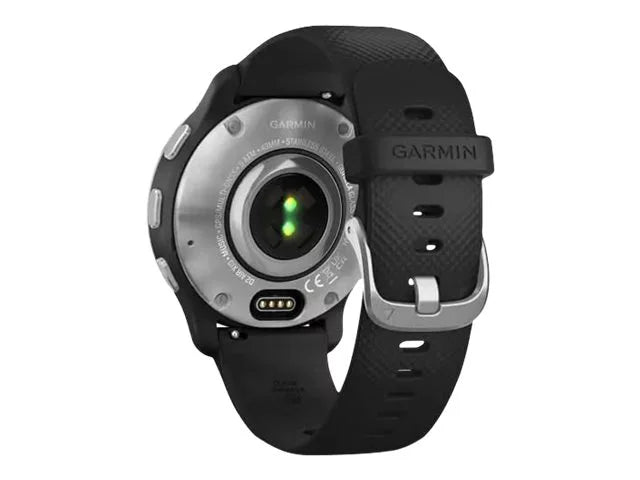 Garmin D2 Air X10 - 43.6 mm - smart watch with band - silicone - black - wrist size: 4.92 in - 7.48 in - display 1.3 - Bluetooth, Wi-Fi, ANT+ - 1.8 oz