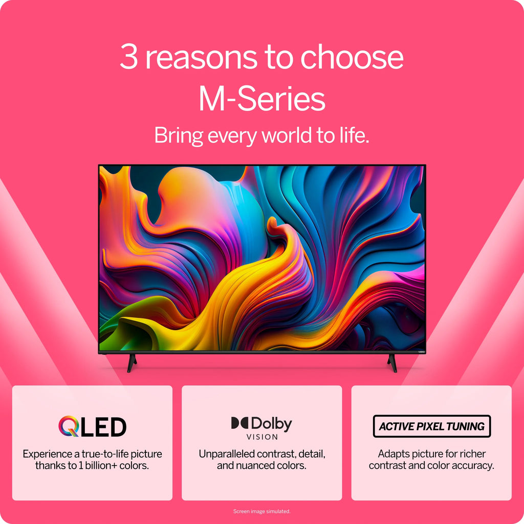 VIZIO 55" Class M6 Series 4K QLED HDR Smart TV M55Q6-J01