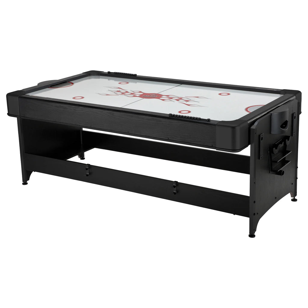 Fat Cat Pockey 7' 2-in-1 Billiards and Air Hockey Game Table
