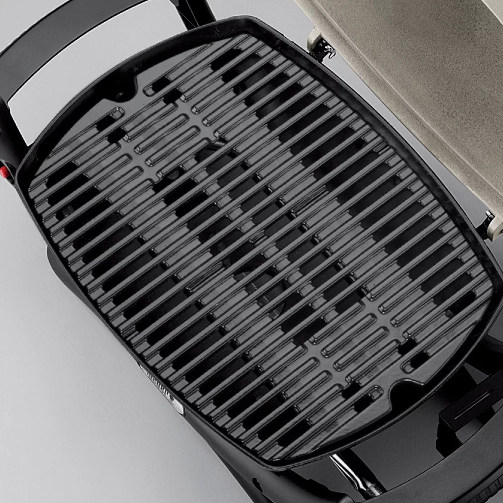 Weber Q 1000 1-Burner Portable Gas Grill, Titanium