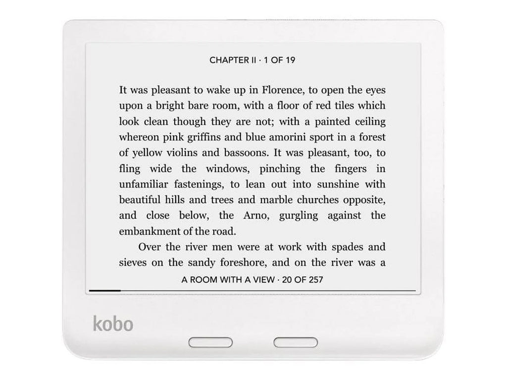 Kobo Libra 2 - eBook reader - 32 GB - 7" E Ink Carta 1200 (1680 x 1264) - touchscreen - Wi-Fi - white