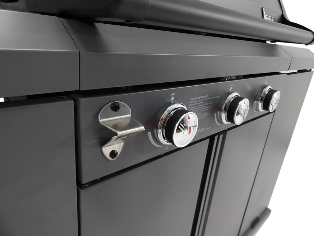 Rustler2 Three(3) Burner Propane Gas Grill Center & Kitchen Island by Brand-Man Grills