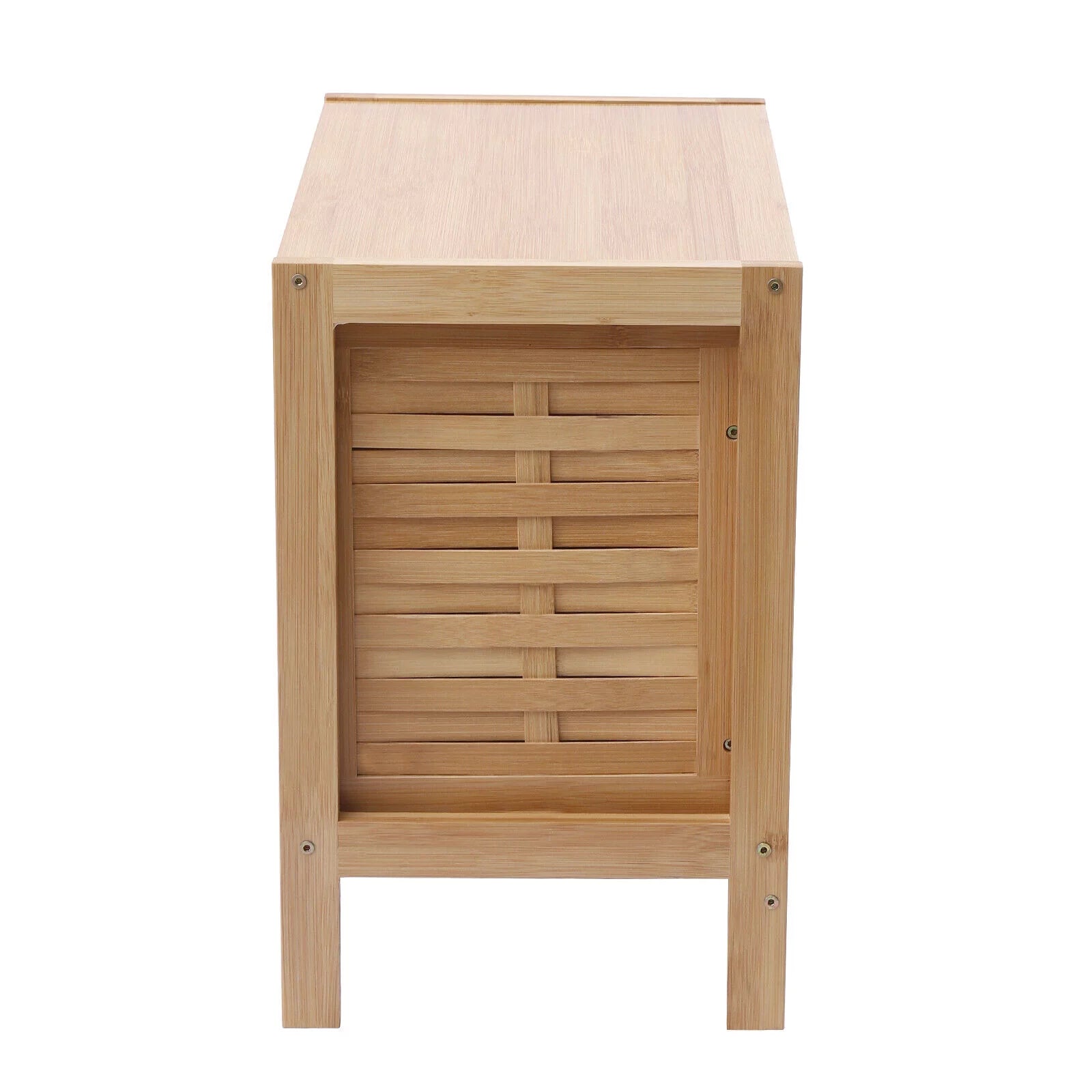 MIDUO Bedroom Moisture-proof Storage Nightstand Waterproof Side Table with Pull-out Rawer