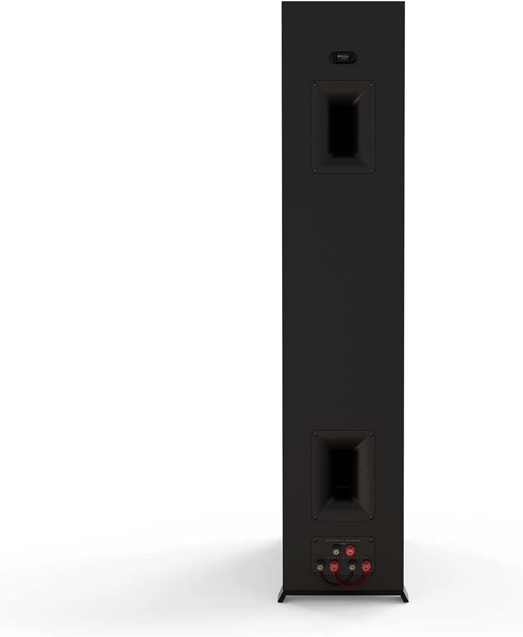 Klipsch RP-6000F II High-Fidelity Floorstanding Speaker (Pair) with Enhanced Bass Ebony Bundle with Deco Gear 100ft long 16 AWG Speaker Wire + High-Quality Brass Speaker Banana Plugs, 5-Pair