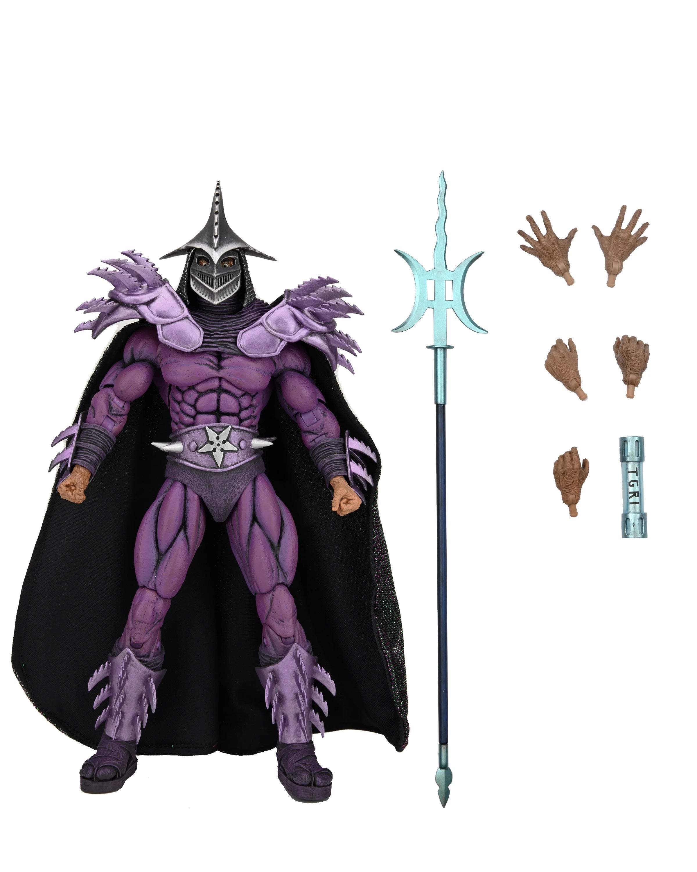 NECA - Teenage Mutant Ninja Turtles 2: Secret of the Ooze - 7" Scale Action Figure - 30th Ann Ultimate Shredder (European homage)