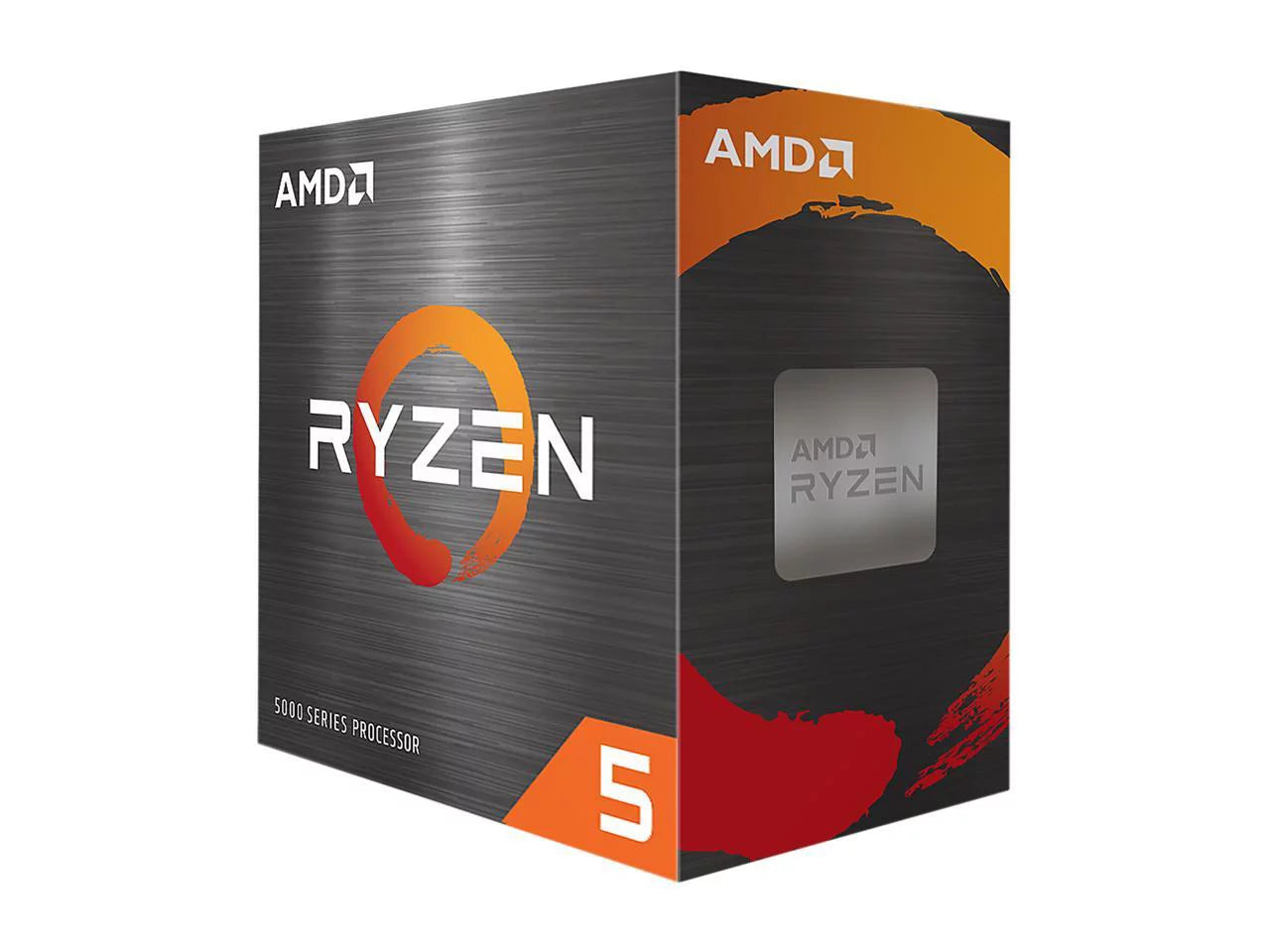 AMD Ryzen 5 5500 3.6 GHz 6-Core AM4 Processor with Wraith Stealth Cooler - 100-100000457BOX