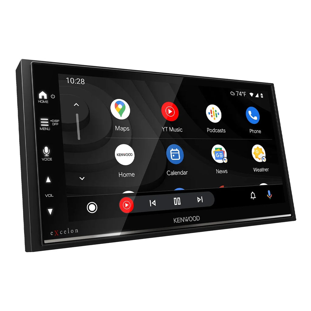 Restored Premium Kenwood DMX709S eXcelon 6.8" Digital Multimedia Bluetooth Touchscreen Radio (Refurbished)