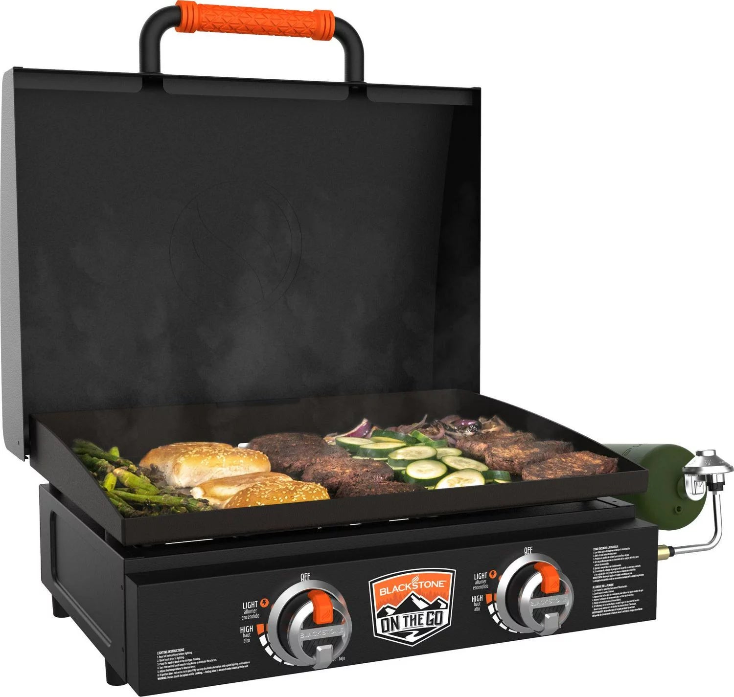 BlackStone 22 On The Go Griddle with Hood