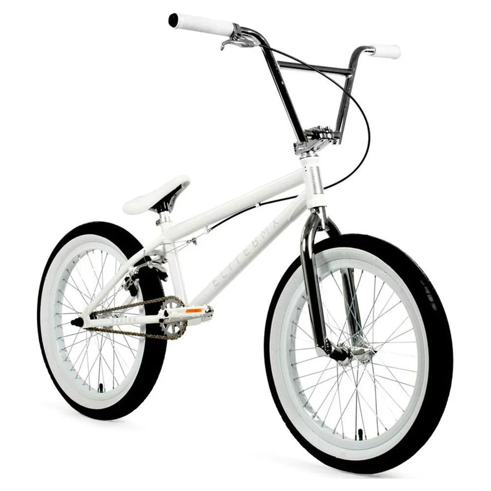 Elite BMX Bike Destro 20" White Chrome