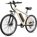 Yoloway EB5 Electric Bike for Adults 350W Motor Ebike with 360Wh Removable Battery, 26" Commuting Electric Mountain Bike, Shimano 7 Speed