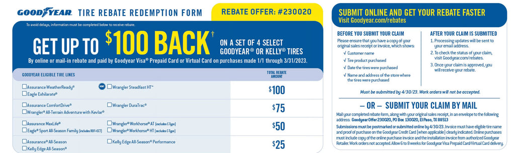 Goodyear Eagle Sport All-Season All Season 275/55R20 117V XL Passenger Tire