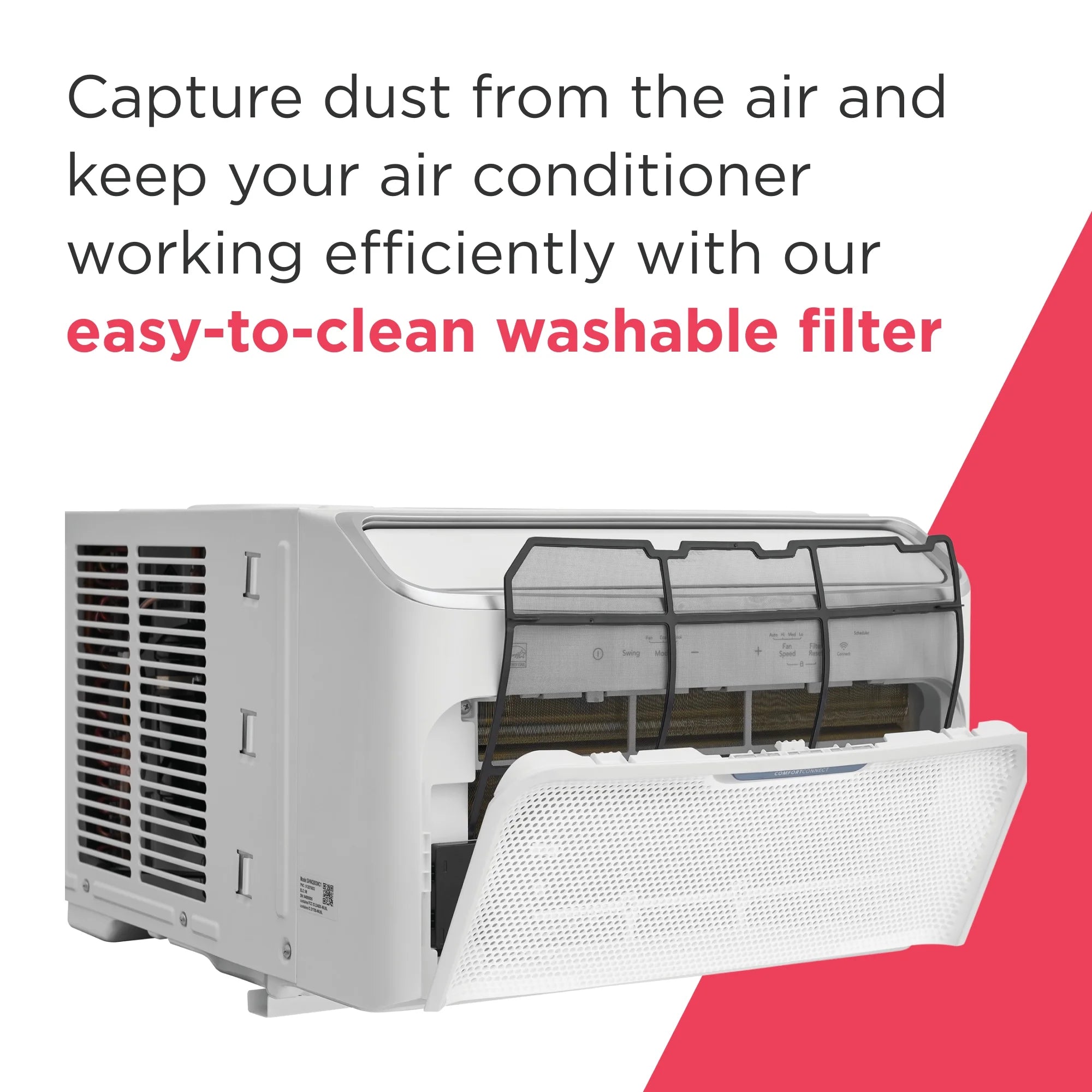 Frigidaire 8,000 BTU Inverter Window Room Air Conditioner with Wi-Fi
