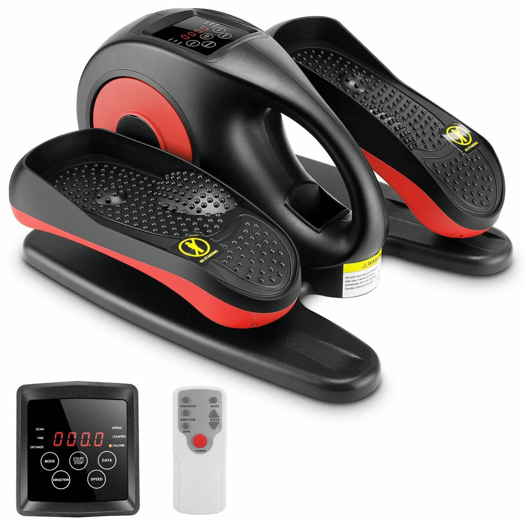 Electric Ellipse Leg Exerciser Under Desk Elliptical Seated Foot Pedal Exerciser