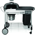 Weber Performer Deluxe 22-Inch Freestanding Charcoal Grill With Touch-N-Go Ignition - Black - 15501001