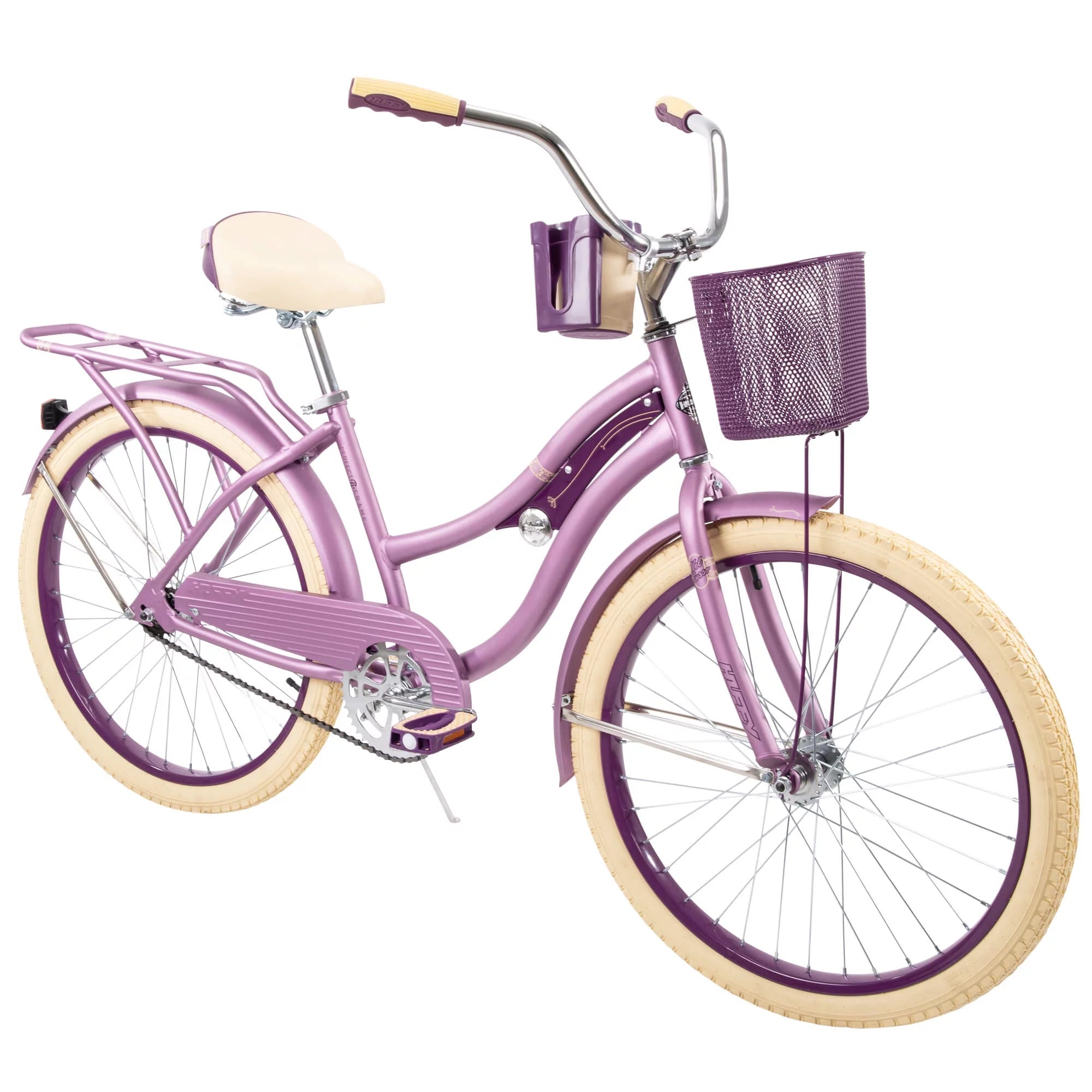 Huffy 24" Nel Lusso Girls' Cruiser Bike, Blue