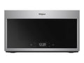 Whirlpool WMHA9019HZ - Microwave oven with convection - over-range - 1.9 cu. ft - 1100 W - stainless steel with built-in exhaust system