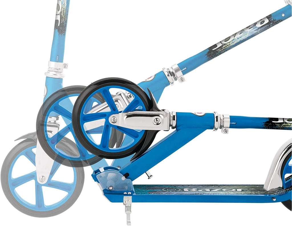 Razor A5 LUX Kick Scooter - Blue
