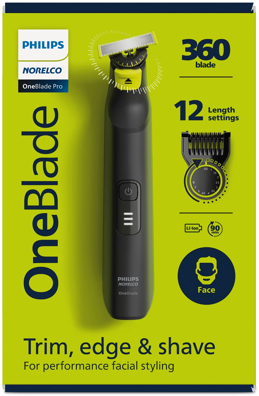 Philips Norelco Oneblade 360 Pro Hybrid Electric Trimmer QP6531/70