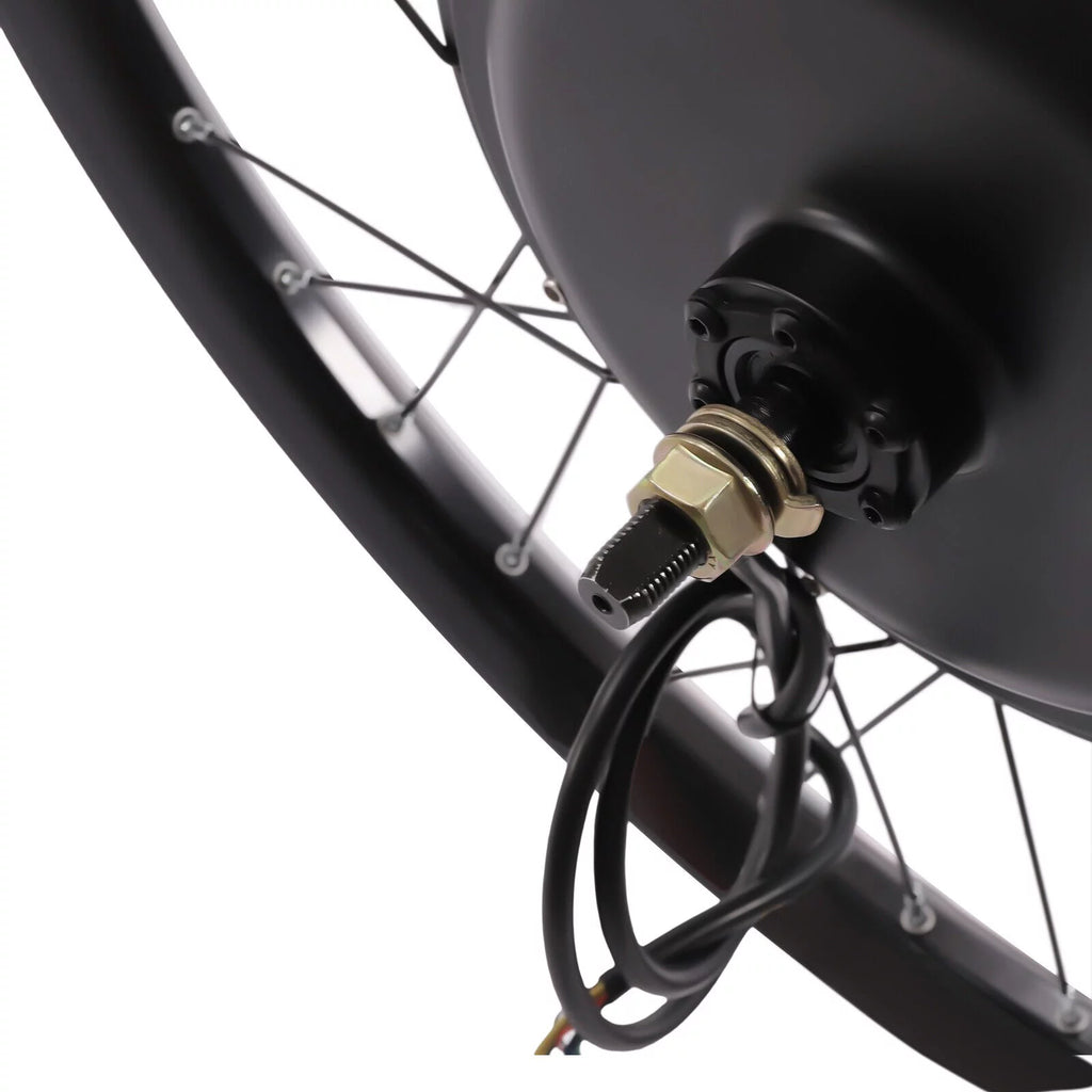 SHZICMY 72V 2000W 26'' Rear Wheel Electric Bicycle Conversion Kit E Bike Hub Motor with LCD